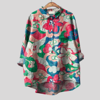 Mika | Italian Vintage Floral Blouse