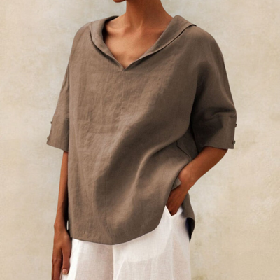 Zayna | Relaxed Fit Casual Blouse