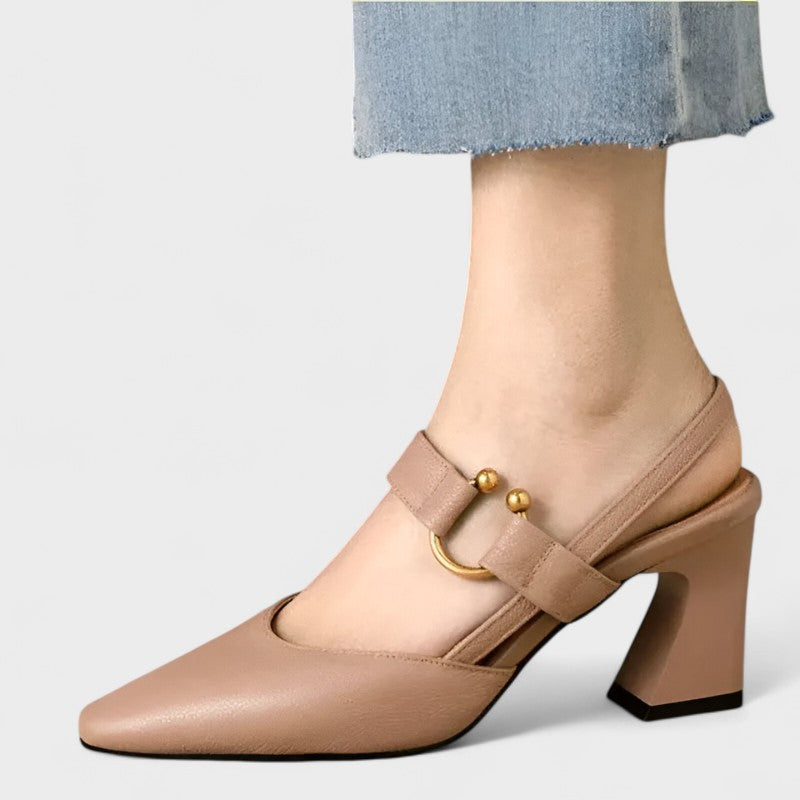 Medusa | Sculpted Slingback Heels
