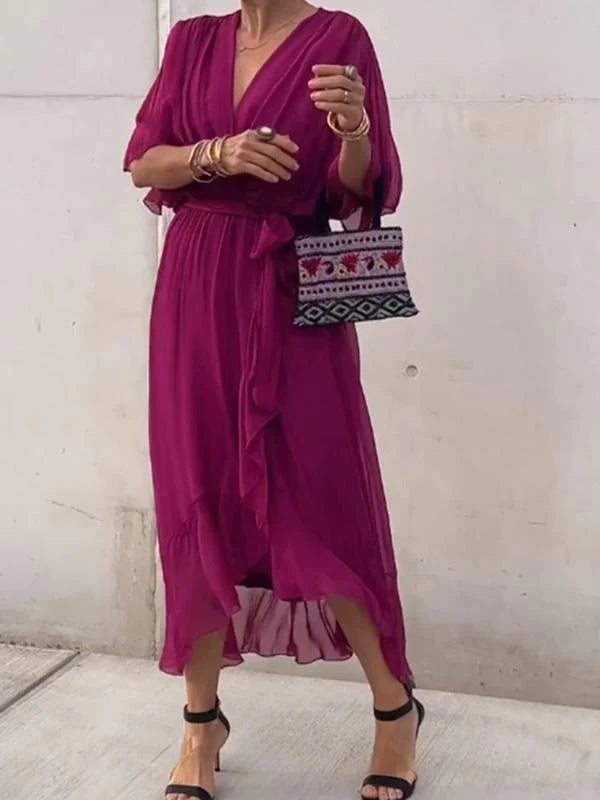 Syla | Cozy Flowing Maxi Dress