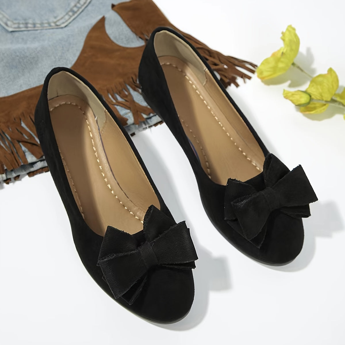 Heather – Comfortable ballet flats with refined support