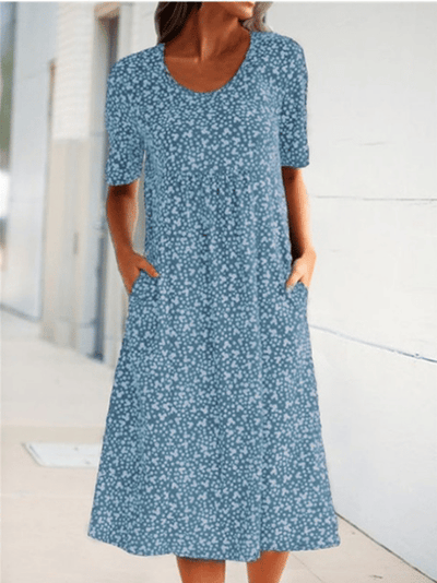 Khenzlie | Chic Floral Pocket Dress