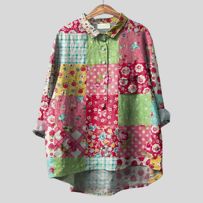 Mika | Italian Vintage Floral Blouse