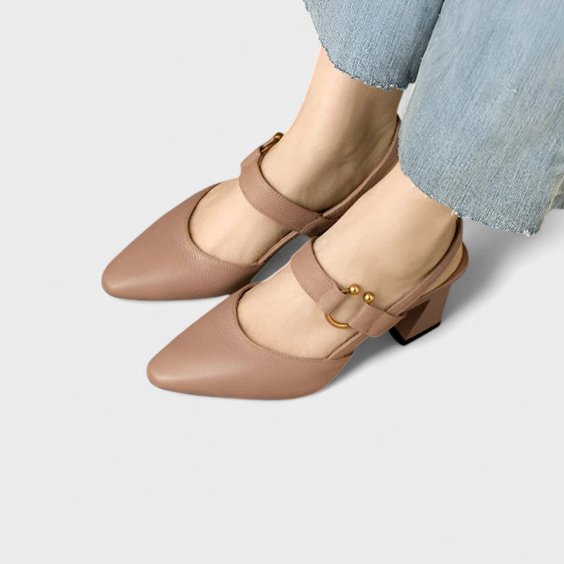 Medusa | Sculpted Slingback Heels