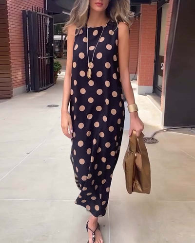Senna | Elegant Sleeveless Slit Dress