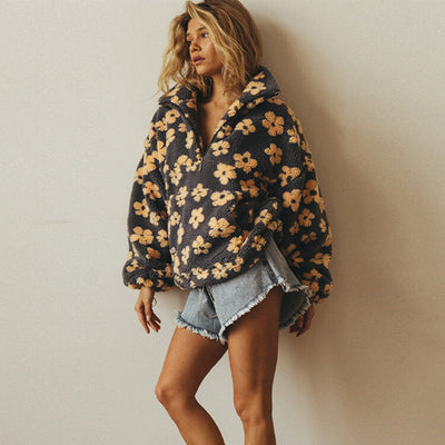 Maite | Bohemian Fleece Sweater