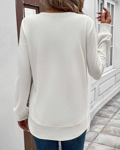 Zyana | Simple Round Neck Top