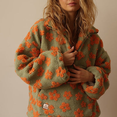 Maite | Bohemian Fleece Sweater