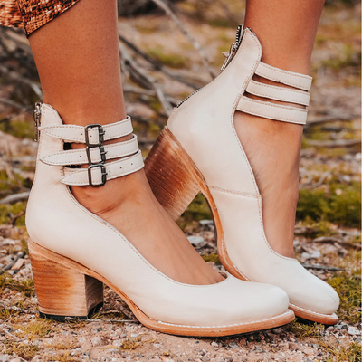 Veronica | Ankle-Strapped Vintage Shoes
