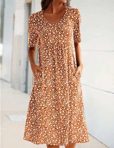 Khenzlie | Chic Floral Pocket Dress