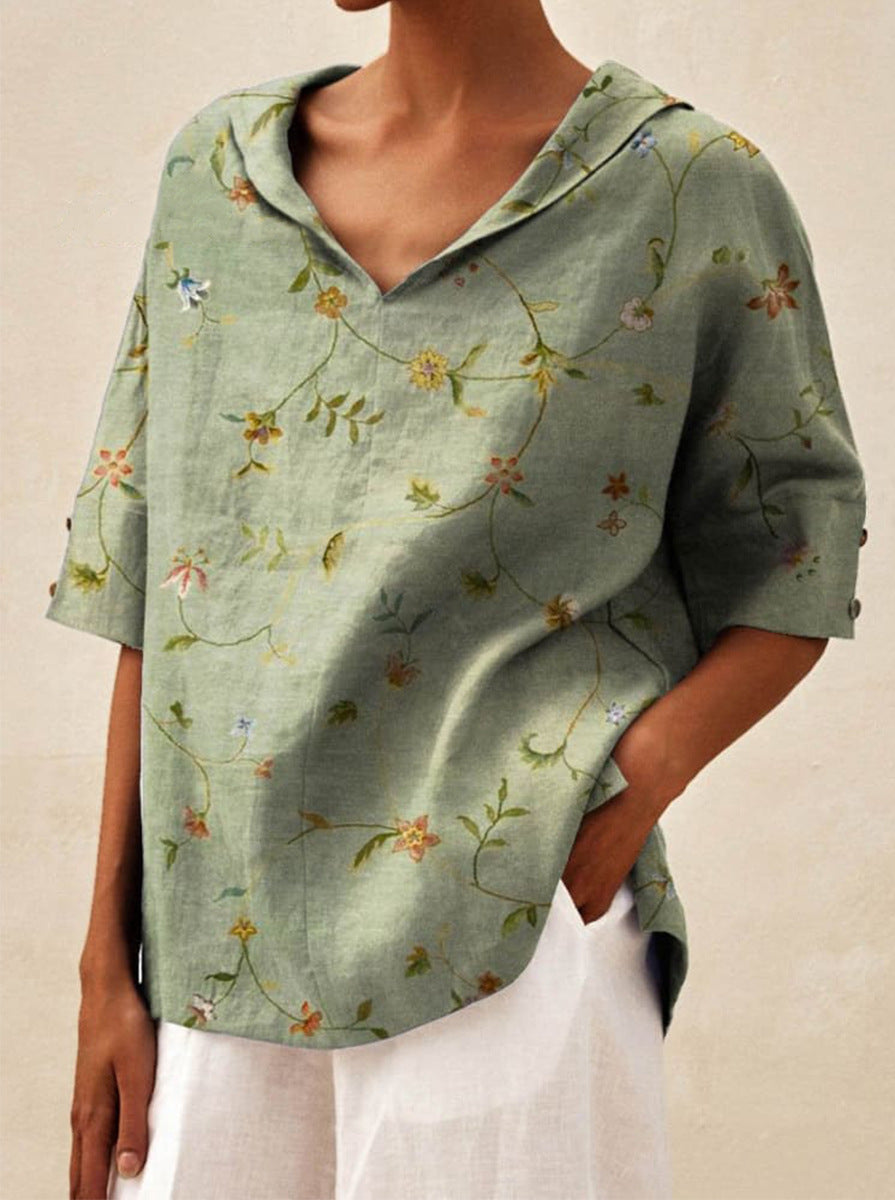 Abby | Chic V-Neck Top