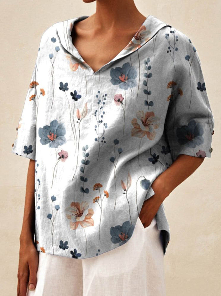 Abby | Chic V-Neck Top