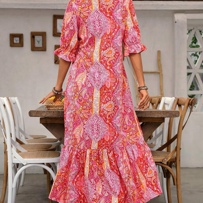 Reanna | Summer Bloom Boho Dress