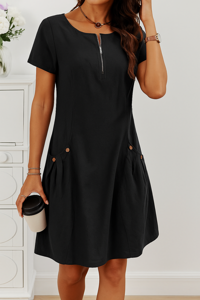 Romina | Casual Chic Pocket Dress