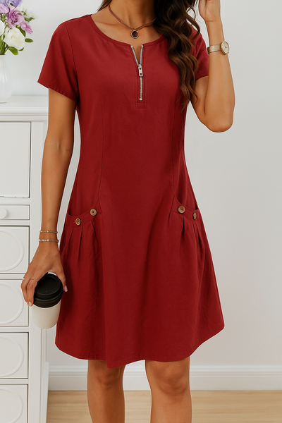 Romina | Casual Chic Pocket Dress