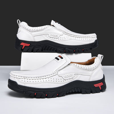 Roxten Leather Slip-Ons