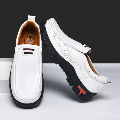 Roxten Leather Slip-Ons