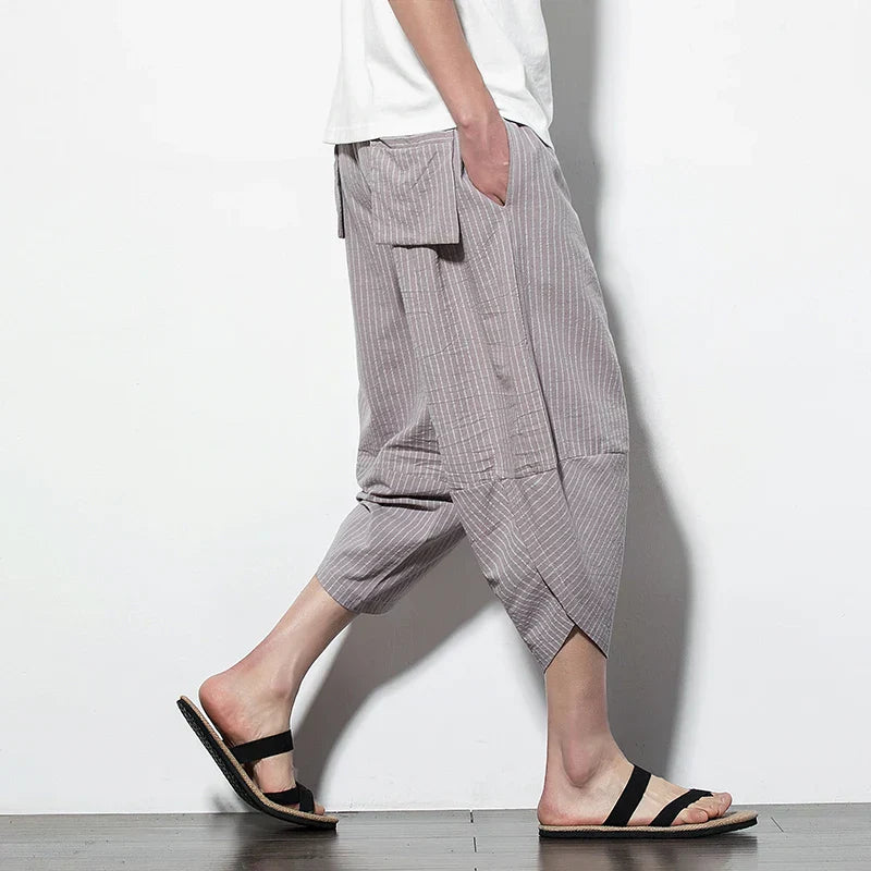 Pineda Summerweight Cotton-Linen Pant