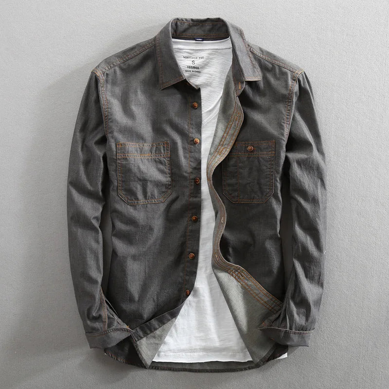 Winston Washed Cotton Overshirt