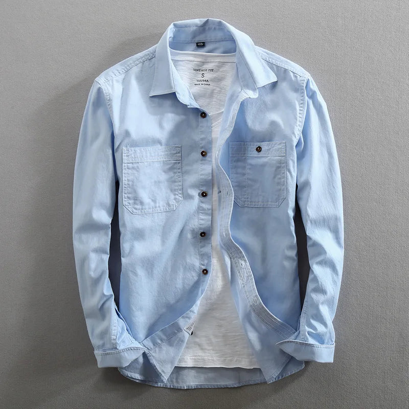 Winston Washed Cotton Overshirt