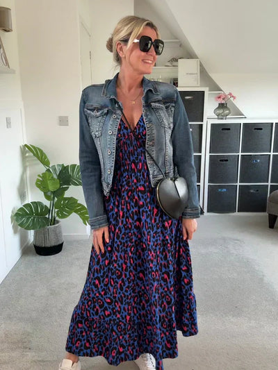 Sabella | Printed Pleat Dress