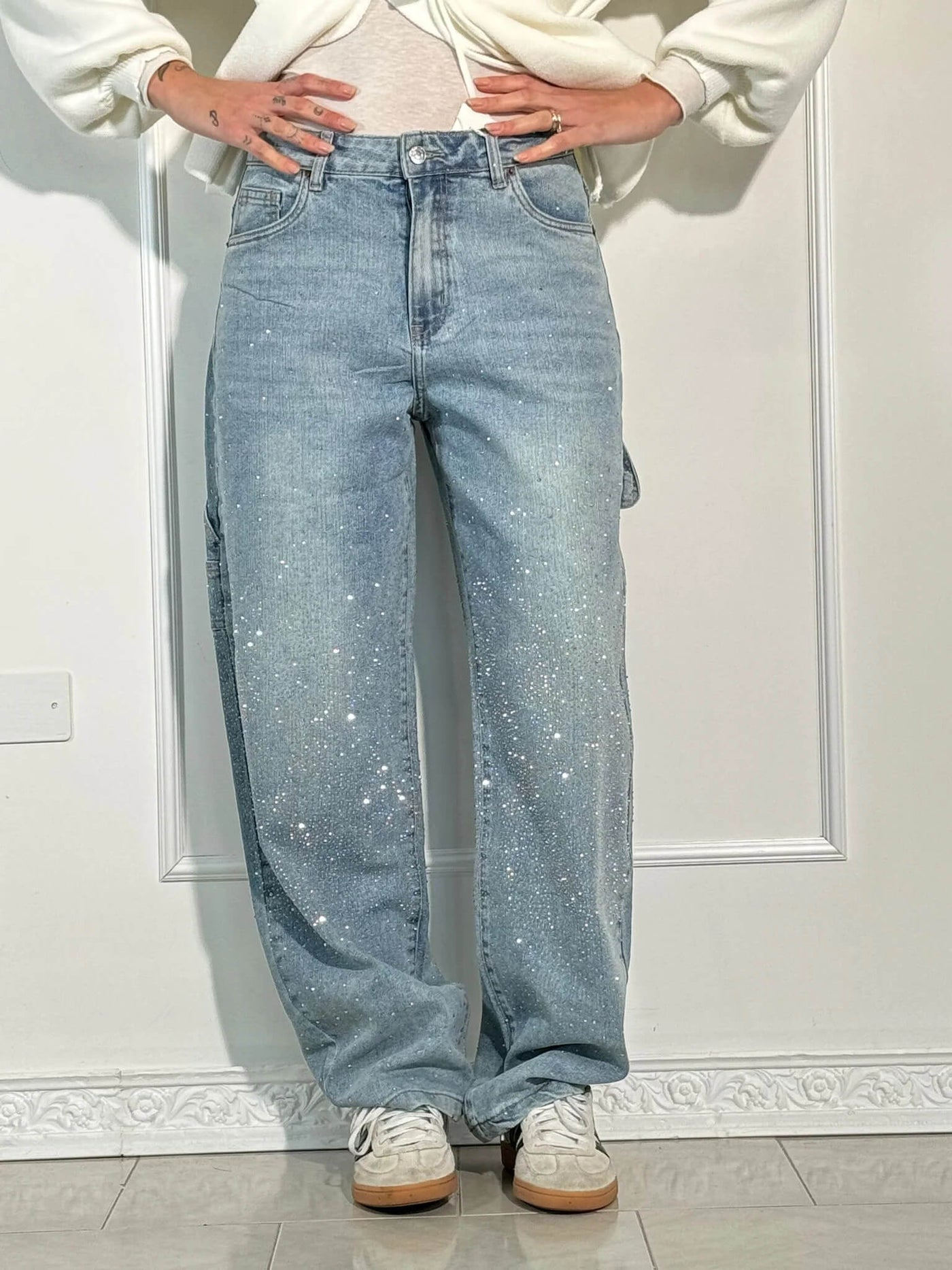 1+1 FREE | Sandy - High-Waisted Trousers
