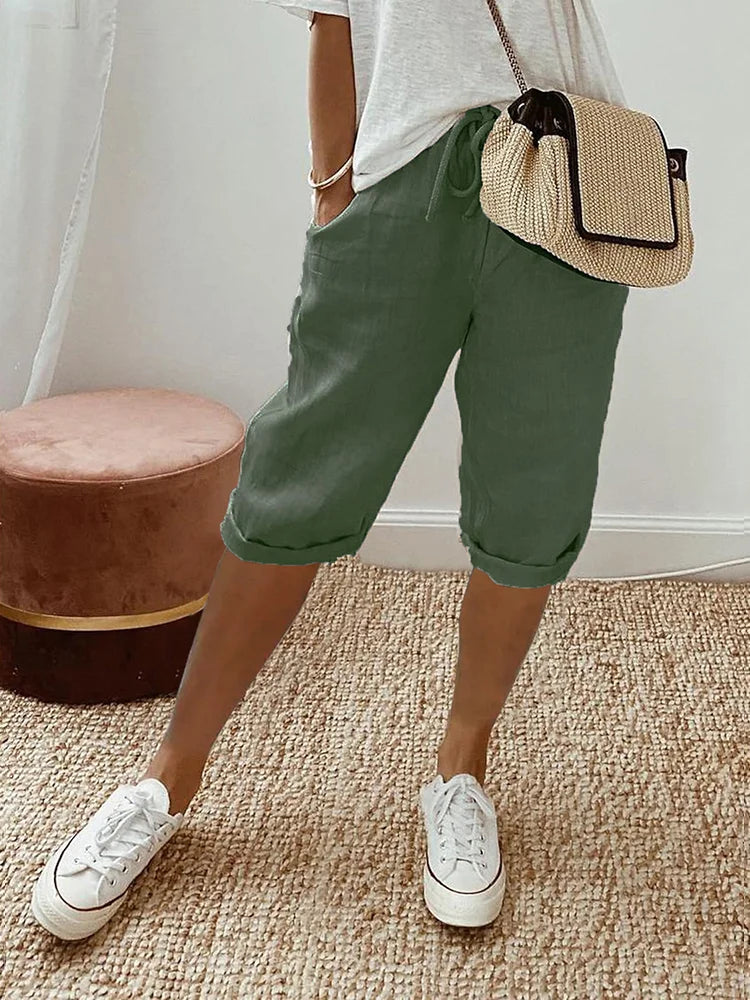Clelia | Casual Summer Drawstring Pants