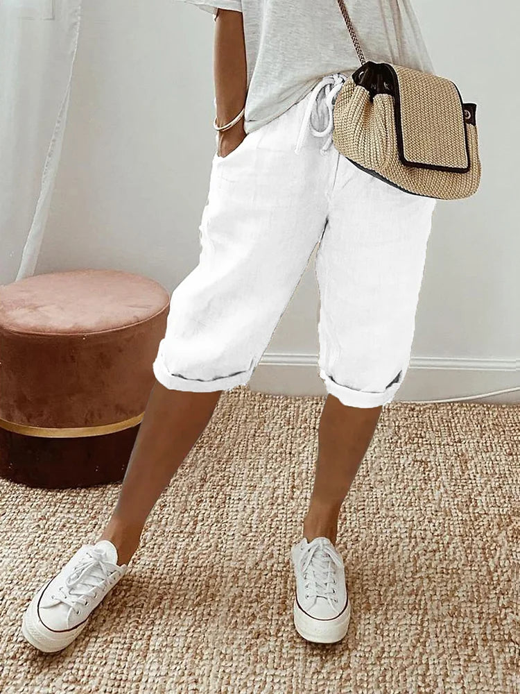 Clelia | Casual Summer Drawstring Pants