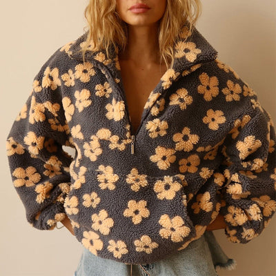 Maite | Bohemian Fleece Sweater