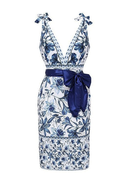 Seraphina | Chic V-Neck Two-Piece Swim Set