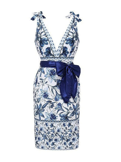 Seraphina | Chic V-Neck Two-Piece Swim Set