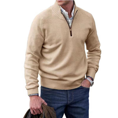 Niko | Classic Zip-Up Sweater