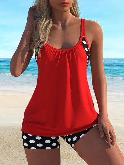 Tory | Chic Polka Dot Swim Set