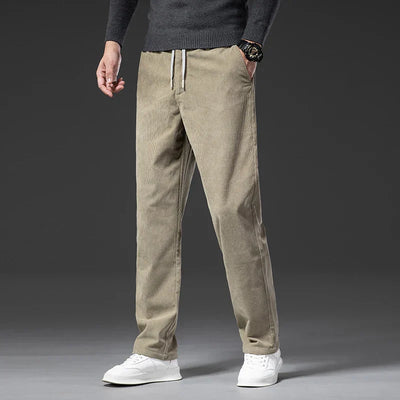 Afonso Corduroy Drawstring Slacks