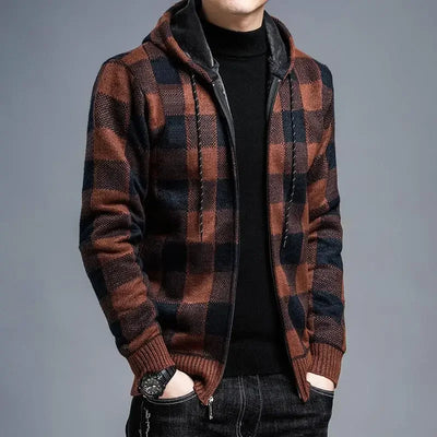 Westbury Plaid Zip Jacket
