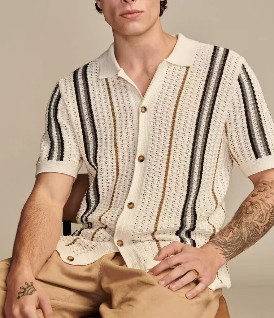 Easton Shoreline Knitted Short Sleeve