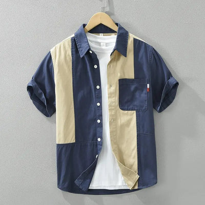 Larkspur Panel Pop Short Sleeve