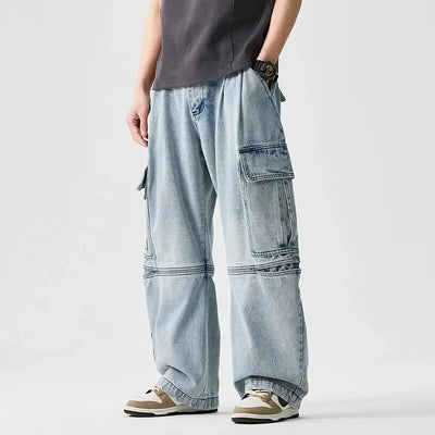 Whitfield Washed Baggy Jeans