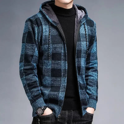 Westbury Plaid Zip Jacket