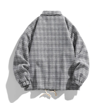 Bastion Houndstooth Plaid Jacket