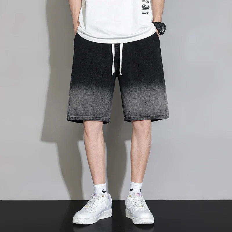 Fairmont Drawstring Denim Shorts