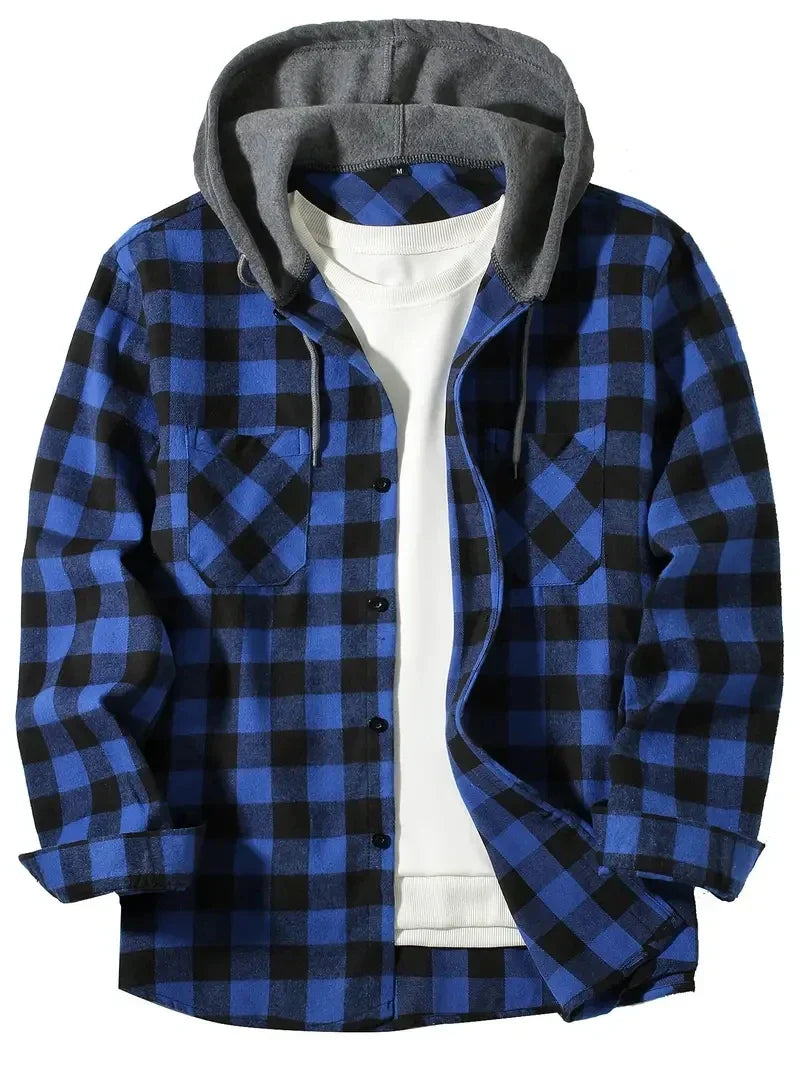 Blayde | Plaid Hooded Jacket