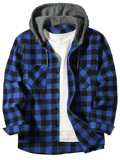 Blayde | Plaid Hooded Jacket