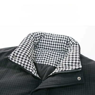 Hastings Houndstooth Trimmed Parka