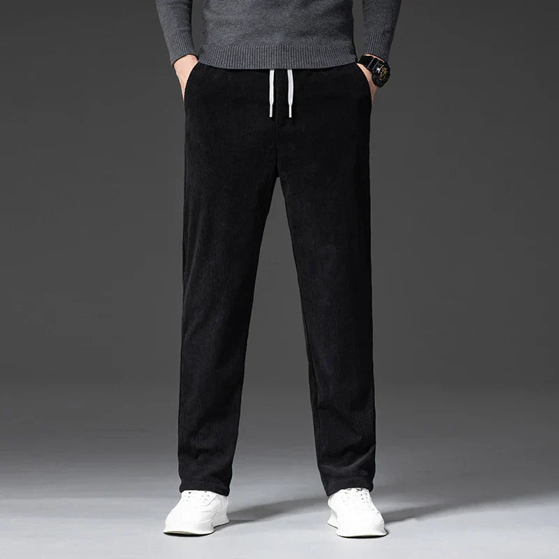 Afonso Corduroy Drawstring Slacks