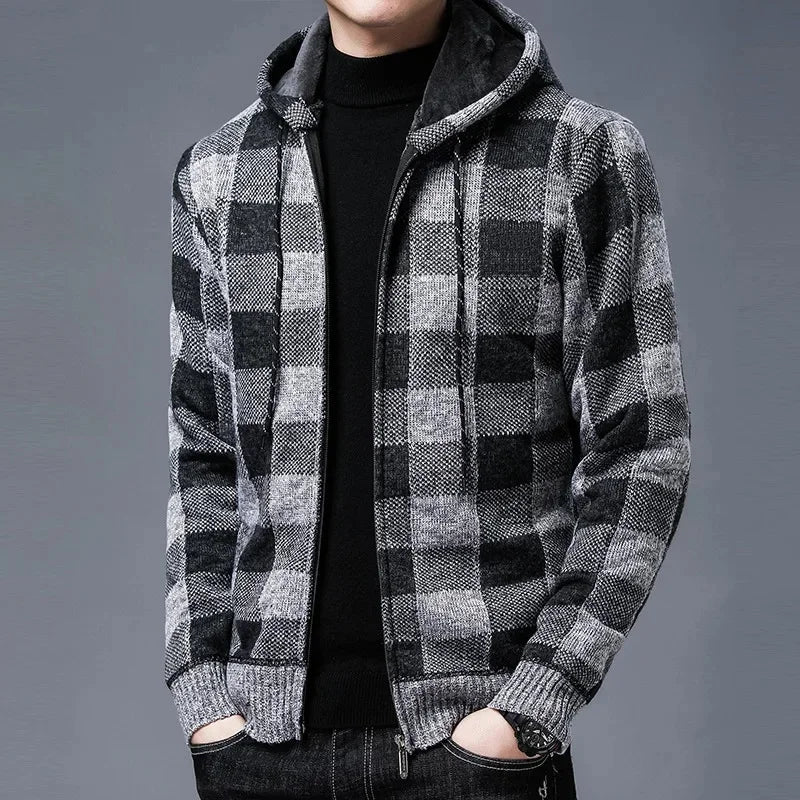 Westbury Plaid Zip Jacket