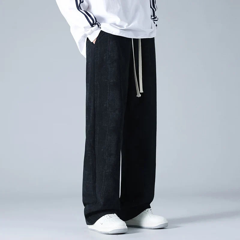 Stoneway Drawstring Corduroy Trousers