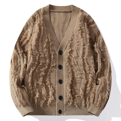 La Salle Heavy Brushed Cardigan