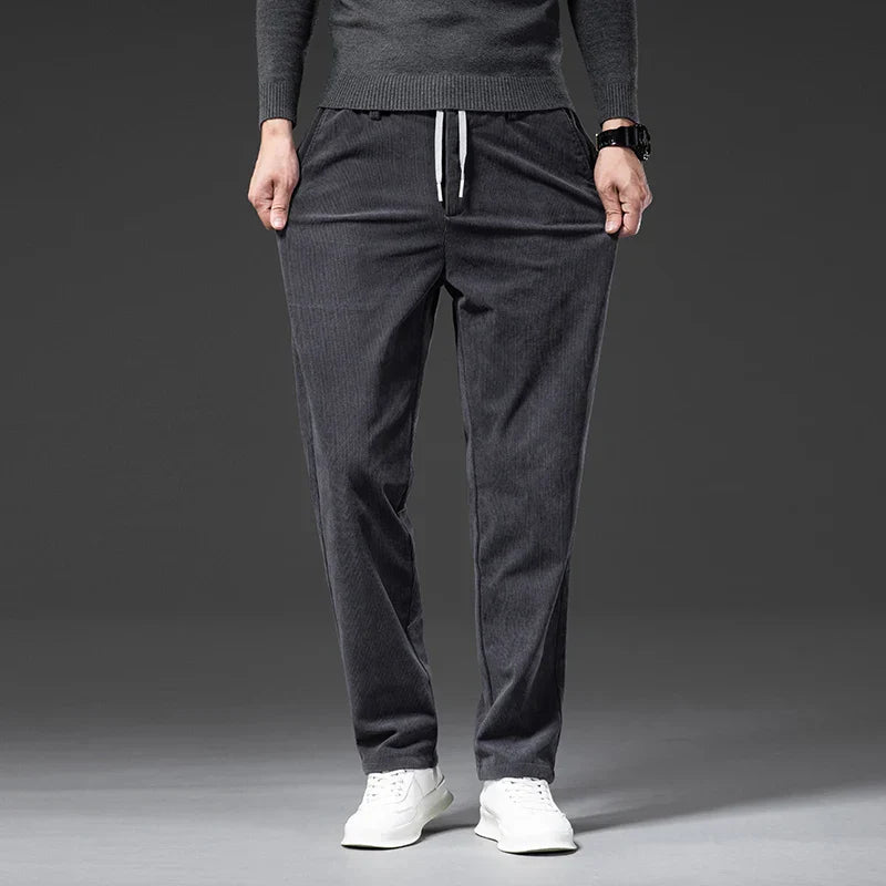 Afonso Corduroy Drawstring Slacks