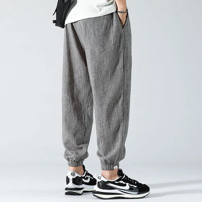 Elliot Relaxed-Fit Linen Pant